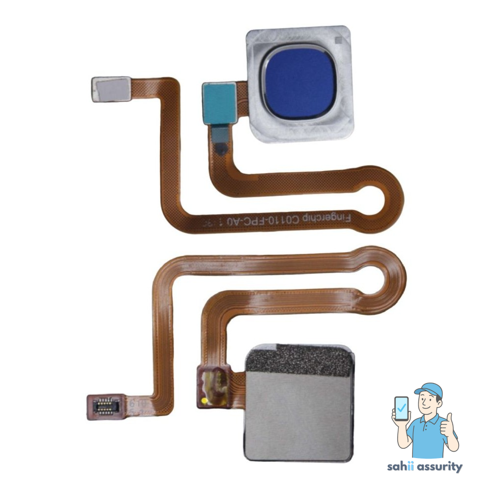 Fingerprint Sensor with Flex Cable for Vivo Y17 2019 Blue thumbnail